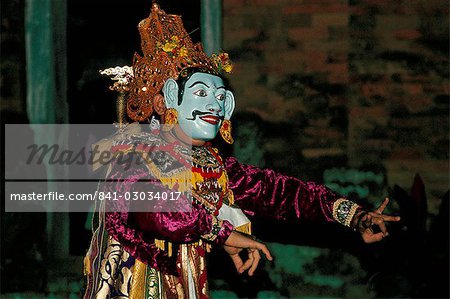 Wayong orong, île de performance, Puri Ambian Basse, théâtre de Bali, en Indonésie, Asie du sud-est, Asie