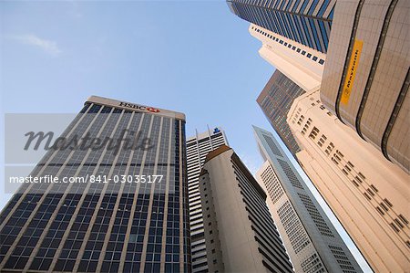 Skyscrapers,Singapore,Southeast Asia,Asia