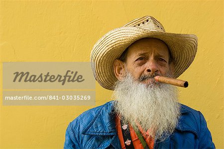 Cigare man, la Havane, Cuba, Antilles, l'Amérique centrale