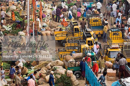 Markt, Trivandrum, Kerala, Indien