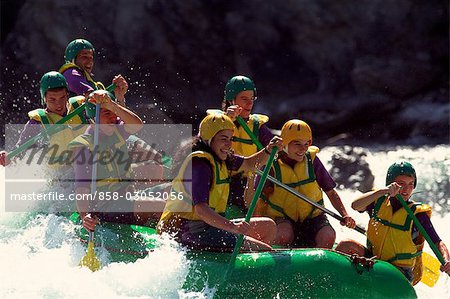 White-Water Rafting