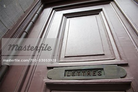 Close-up of Mail Slot