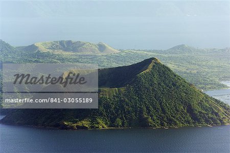 Volcan Taal, lac Taal, Talisay, Luzon, Philippines, Asie du sud-est, Asie Volcan Taal, lac Taal, Talisay, Luzon, Philippines, Asie du sud-est, Asie