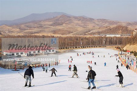 Yabuli ski resort, Heilongjiang Province, Northeast China, China, Asia