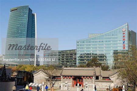 The Sinosteel and e Plaza building in Zhongguancun, China's biggest computer and electronic shopping center, Haidian district, Beijing, China, Asia