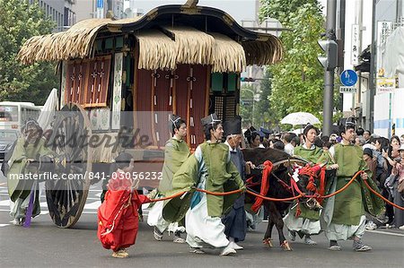 Jidai Matsuri, Festival of the Ages, procession, Kyoto city, Honshu, Japan, Asia