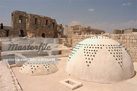 Remains of The Citadel, UNESCO World Heritage Site, Aleppo (Haleb), Syria, Middle East
