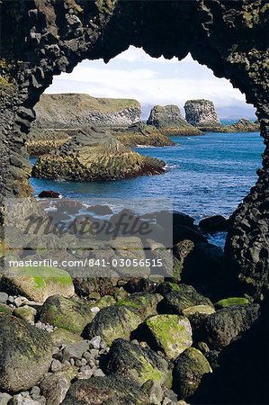 Arnarstapi, péninsule de Snaefellsjokull (Snaefellsnes), Islande