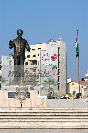 Statue, Saahat al-Sheikh Daher, Latakia, Syrien, Naher Osten