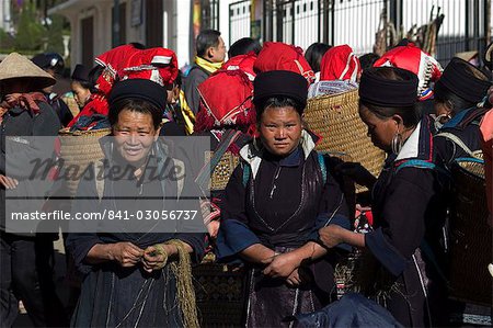 Sapa Morgen Markt, Sapa, nördlichen Vietnam, Südostasien, Asien