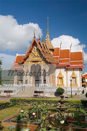 Wat Chalong Tempel, Phuket, Thailand, Südostasien, Asien