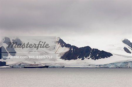 Paquebot, île Livingston, îles Shetland du Sud, l'Antarctique, les régions polaires