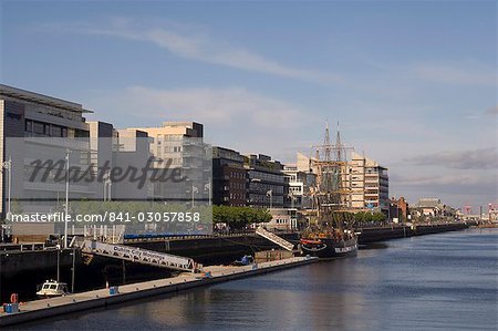 Docklands district, Dublin, County Dublin, République d'Irlande (Eire), Europe