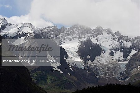 Fjord Agostini, Tierra del Fuego, Patagonie, au Chili, en Amérique du Sud