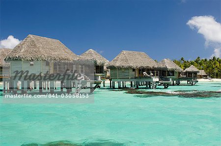 Pearl Beach Resort, Tikehau, Tuamotu archipel, Polynésie française, îles du Pacifique, du Pacifique