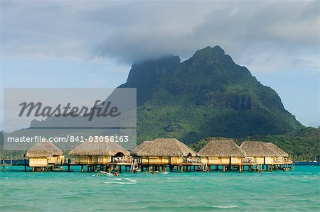 Groupe Pearl Beach Resort, Bora-Bora, sous-le-vent, îles de la société, Polynésie française, Iles du Pacifique-Pacific
