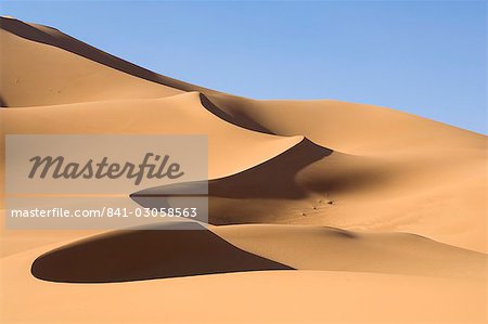 Erg Awbari, Sahara desert, Fezzan (Libye), l'Afrique du Nord, Afrique Erg Awbari, Sahara desert, Fezzan (Libye), l'Afrique du Nord, Afrique