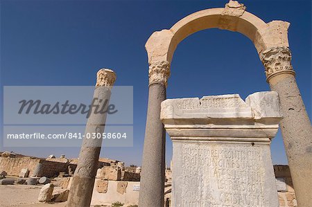 Sabratha Roman site, UNESCO World Heritage Site, Tripolitania, Libya, North Africa, Africa