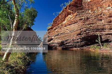 Hamersley Gorge, Parc National de Karijini, Pilbara, Australie-occidentale, Australie, Pacifique Hamersley Gorge, Parc National de Karijini, Pilbara, Australie-occidentale, Australie, Pacifique