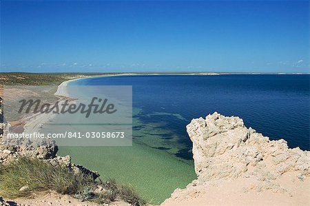 Eagle Bluff, baie Shark, Australie occidentale, Australie, Pacifique