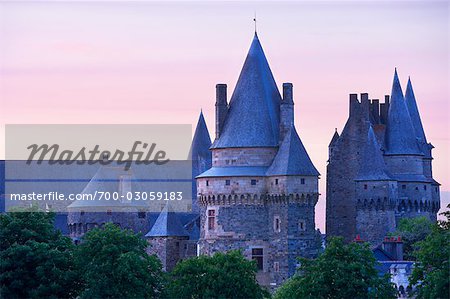 Chateau de Vitre, Vitre, Ille-et-Vilaine, Bretagne, France