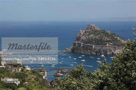 Castello Aragonese, Ischia Ponte, Ischia, Provinz Neapel, Region Kampanien