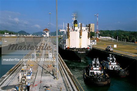 Miraflores Locks, Panama Canal, Panama, Central America