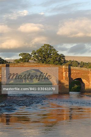 Eden Bridge, River Eden, Lazonby, Eden Valley, Cumbria, England, United Kingdom, Europe