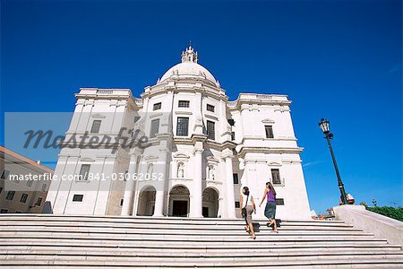 Panteao Nacional (National Pantheon) in the Igreja de Santa Engracia, Alfama, Lisbon, Portugal, Europe