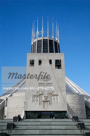 Die Kathedrale von Christus dem König, Liverpool, Merseyside, England, Vereinigtes Königreich, Europa