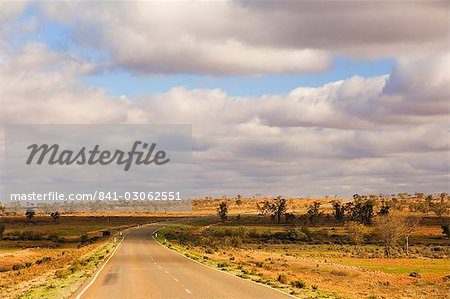 Outback road, near White Cliffs, New South Wales, Australia, Pacific