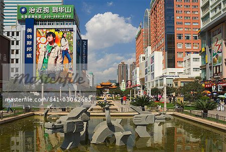 City centre, Kunming, Yunnan Province, Chine, Asie