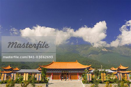 Yoan constantin Temple, vieille ville de Dali, Yunnan Province, Chine