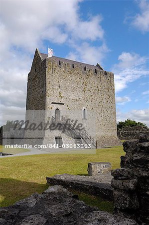 Athenry Castle, County Galway, Connacht, Republik Irland, Europa