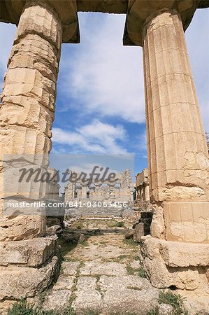 Zeus-Tempel, Cyrene, UNESCO Weltkulturerbe, Cyrenaica, Libyen, Nordafrika, Afrika