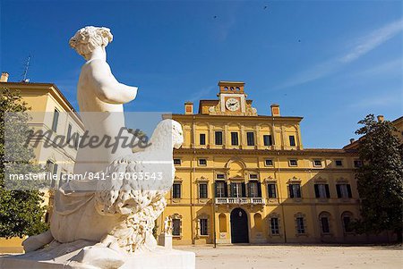 Semble dérisoire Statue, Palazzo Ducale, Parma, Emilia Romagna, Italie, Europe