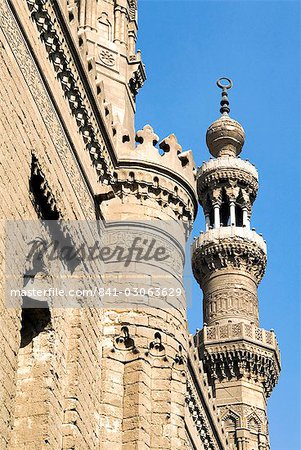 La mosquée Al Olivia, au Caire, en Égypte, en Afrique du Nord, Afrique La mosquée Al Olivia, au Caire, en Égypte, en Afrique du Nord, Afrique