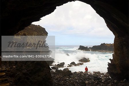 Ana Kai Tangata, Osterinsel (Rapa Nui), Chile, Südamerika