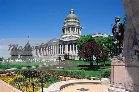 Utah State Capitol, Salt Lake City, Utah, United States of America, North America