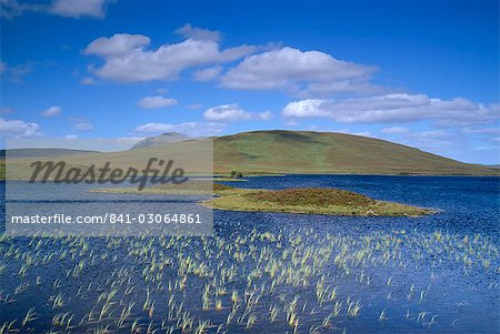 Loch Meadie, Sutherland, Hochlandregion, Schottland, Vereinigtes Königreich, Europa