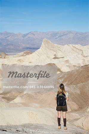 Zabriskie Point, Death Valley National Park, California, United States of America, North America