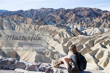 Zabriskie Point, Death Valley National Park, California, United States of America, North America