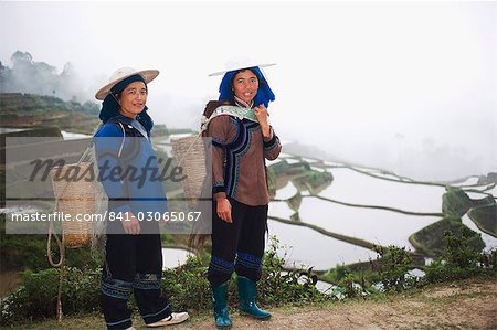 Terraced rice fields, Yuanyang, Yunnan Province, China, Asia