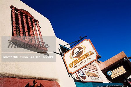 O' Farrell Hat Store, San Francisco Street, Stadt Santa Fe, New Mexico, Vereinigte Staaten von Amerika, Nordamerika