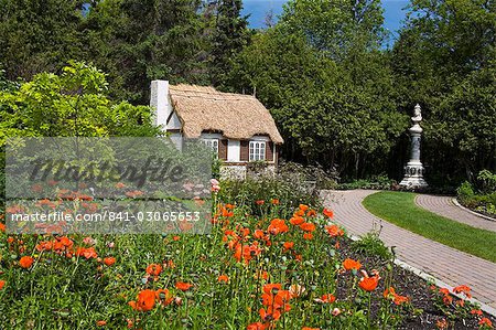 English Garden in Assiniboine Park, Winnipeg, Manitoba, Canada, North America