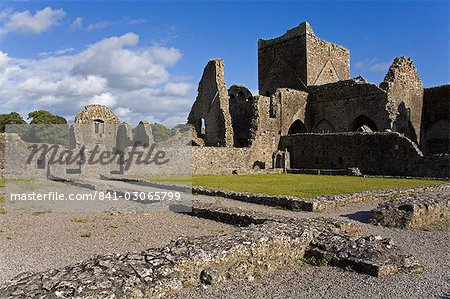 Abbaye de Hore, ville de Cashel, Munster, comté de Tipperary, Irlande, Europe