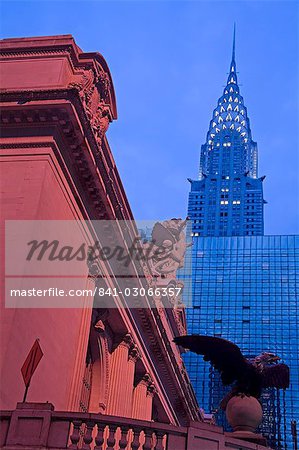 Grand Central Station et l'Empire State Building, Manhattan Midtown, New York City, New York, États-Unis d'Amérique, l'Amérique du Nord