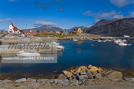 Port of Nanortalik, Island of Qoornoq, Province of Kitaa, Southern Greenland, Kingdom of Denmark, Polar Regions