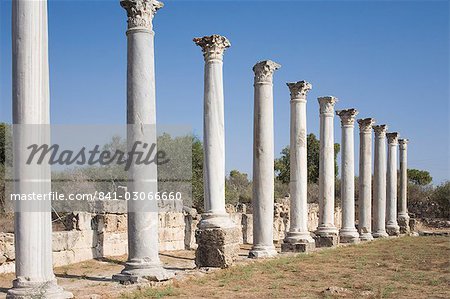 The archaeological site of Salamis, Salamis, North Cyprus, Europe