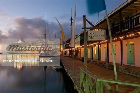 Heritage Quay Einkaufsviertel in St. John's, Antigua, Leeward-Inseln, West Indies, Caribbean, Mittelamerika